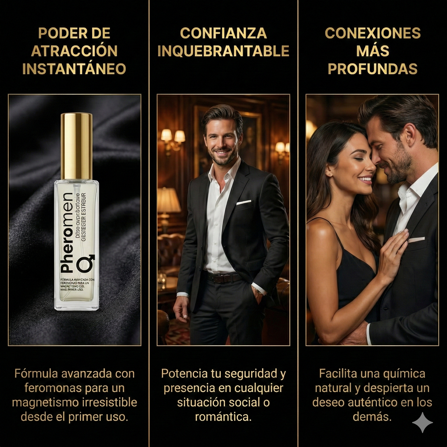 PheroMen feromonas - Atracción Real sin una sola Palabra
