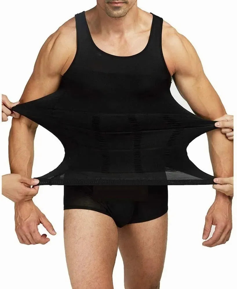 Camiseta comprimida para hombre