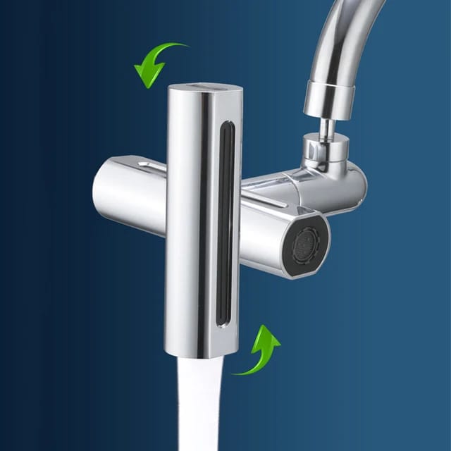 AquaFlow 360° - Ahorra tiempo y agua sin notar la diferencia.