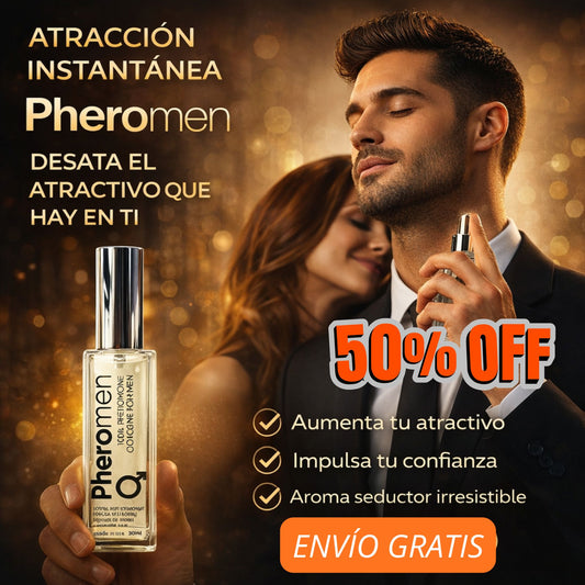PheroMen feromonas - Atracción Real sin una sola Palabra