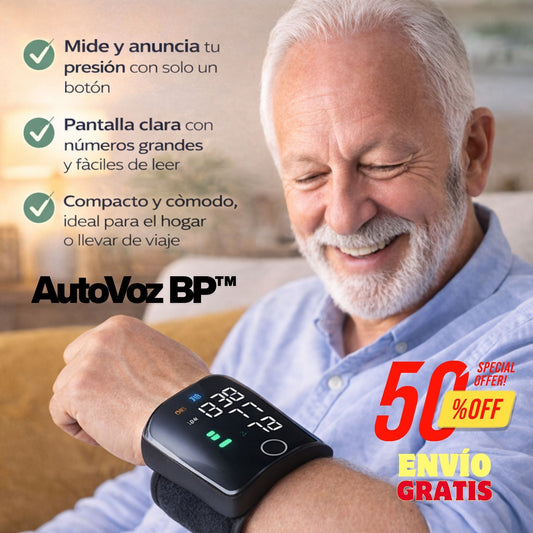 AutoVoz BP™ - Medición guiada por voz.