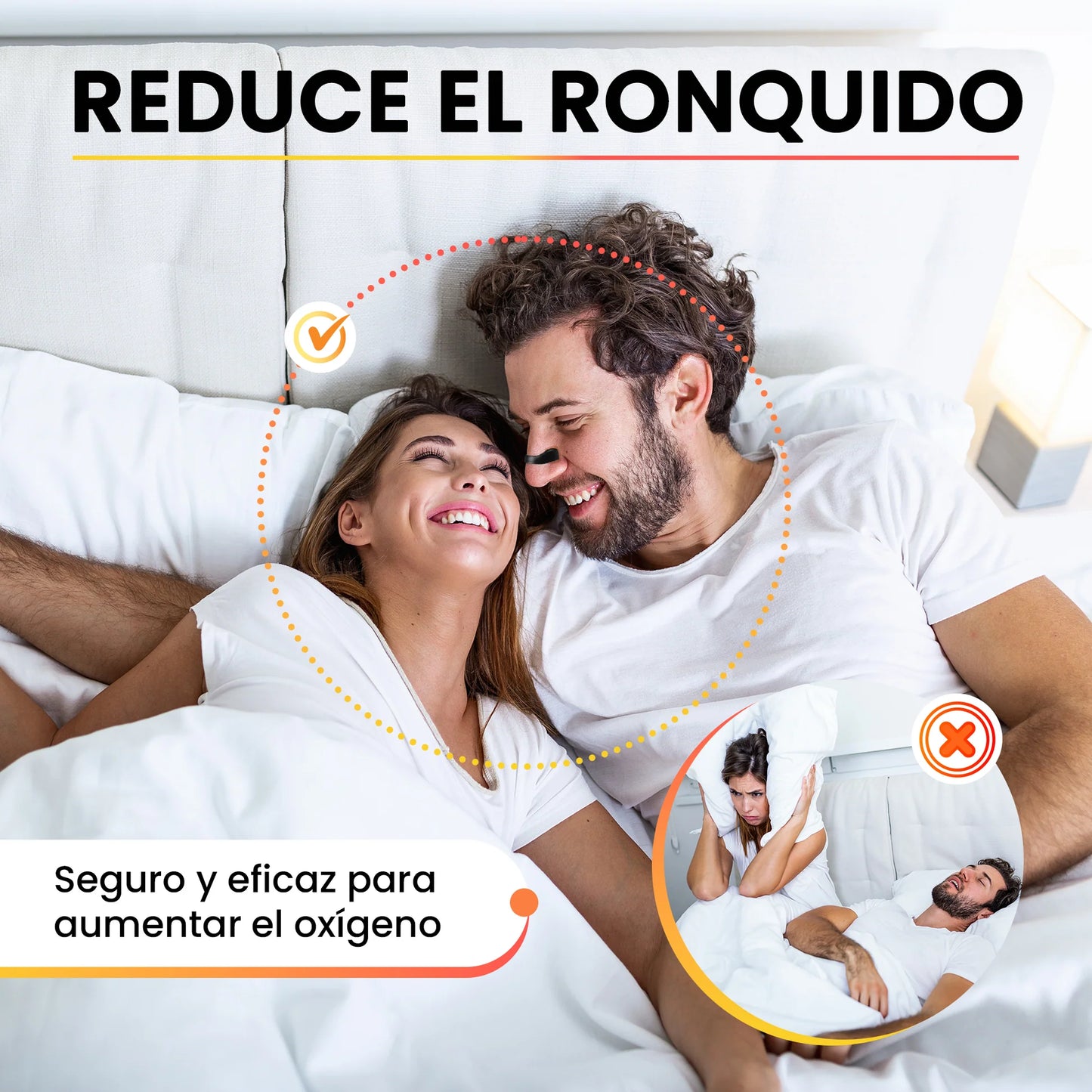 Tiras Nasales Magnética