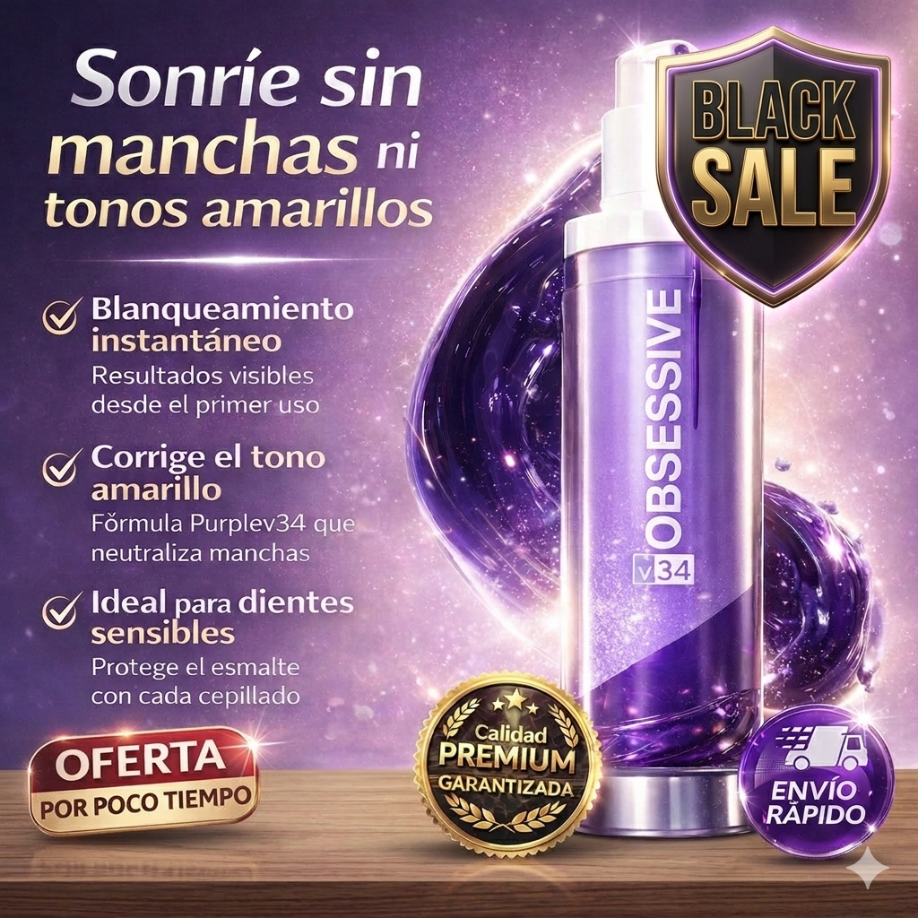 Obsessive White® — Tu sonrisa más blanca sin dañar el esmalte