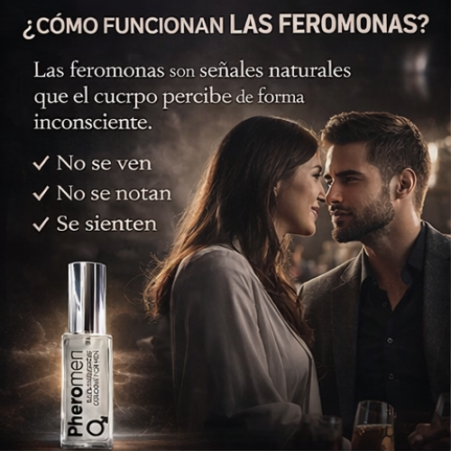 PheroMen feromonas - Atracción Real sin una sola Palabra