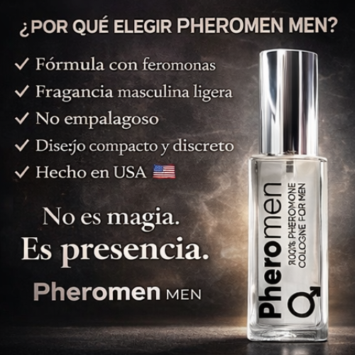 PheroMen feromonas - Atracción Real sin una sola Palabra