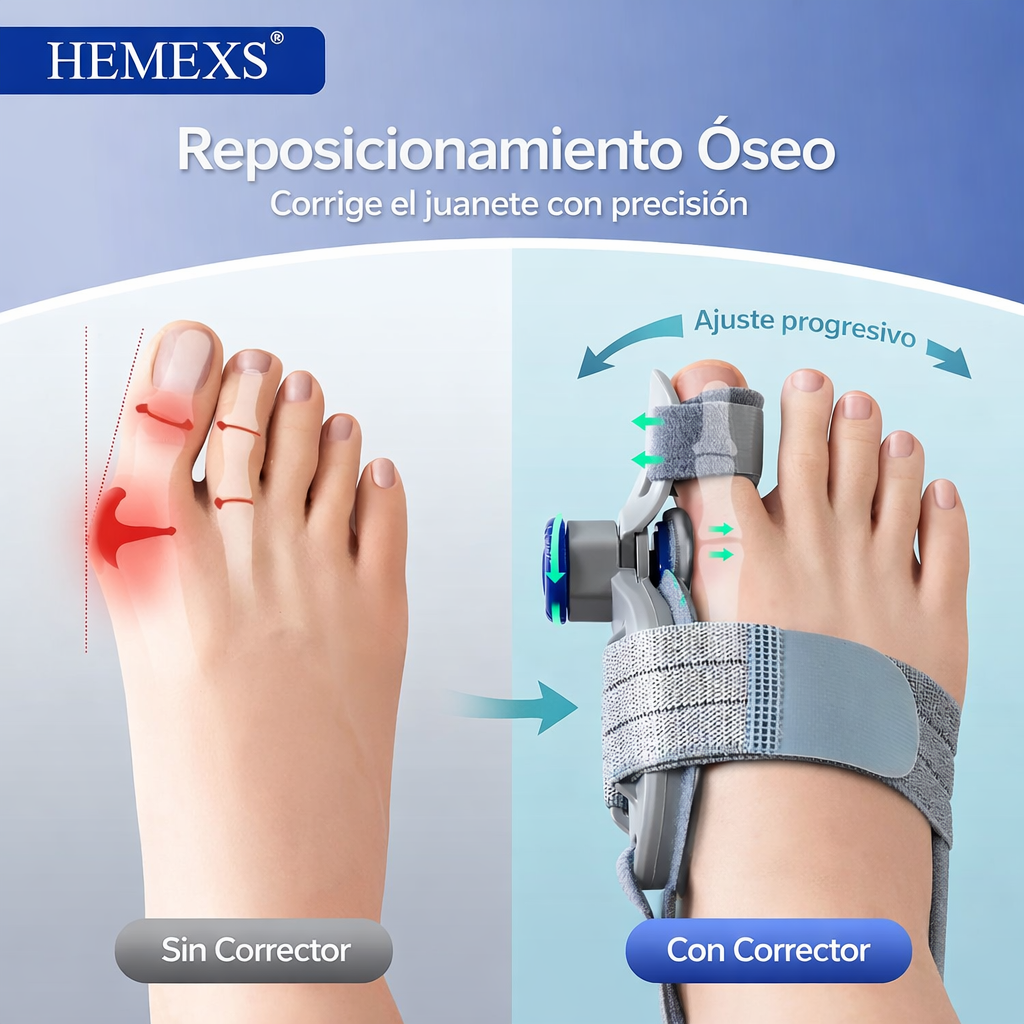 FlexToe Pro™ - Corrige el juanete sin cirugía desde casa