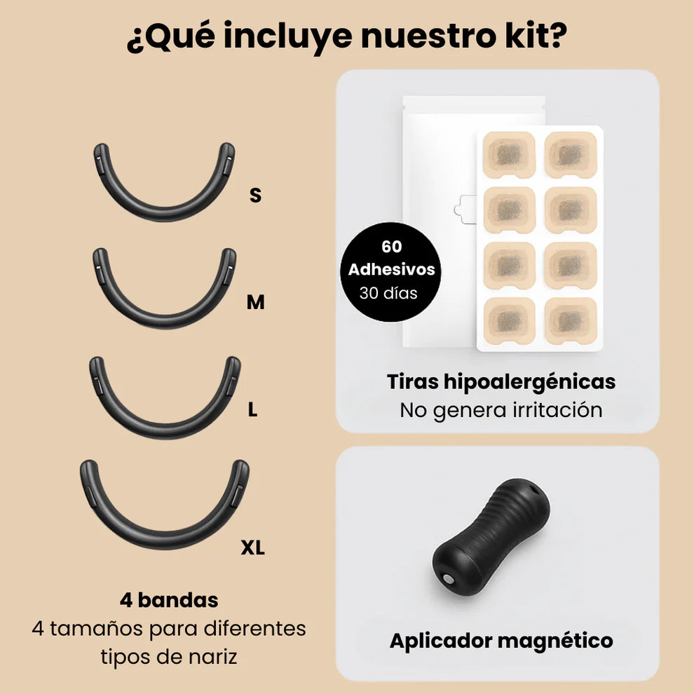 Tiras Nasales Magnética