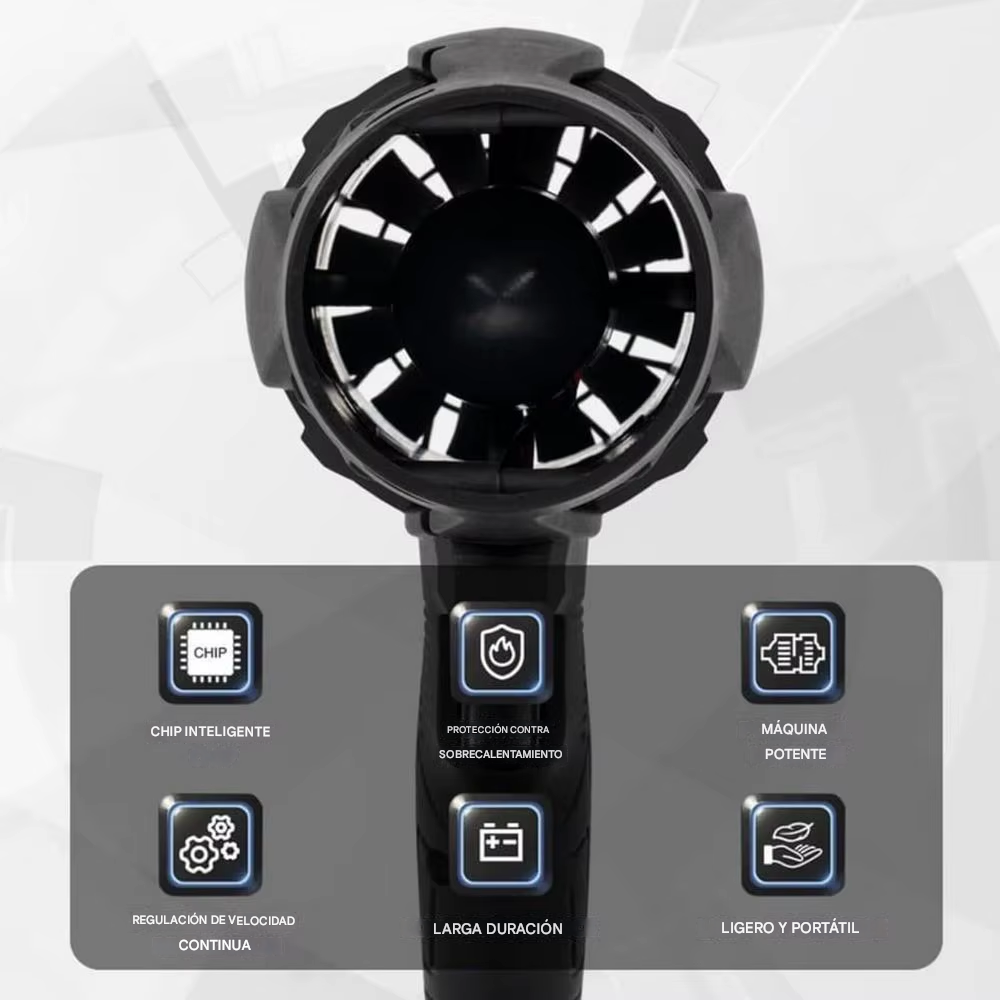 AirMaster - Solpador 48v + Maleta + 2 baterias