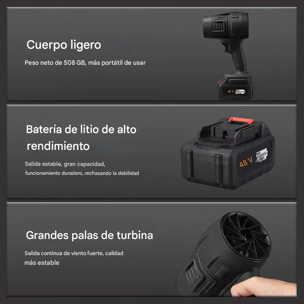 AirMaster - Solpador 48v + Maleta + 2 baterias